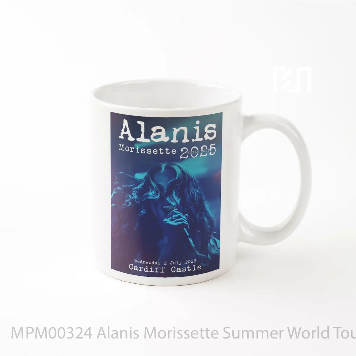 Mug Alanis Morissette Summer World Tour 2025 Cardiff MPM00324