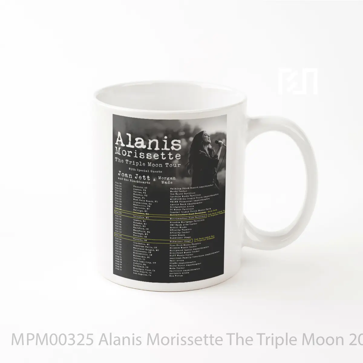 Mug Alanis Morissette The Triple Moon 2024 World Tour MPM00325