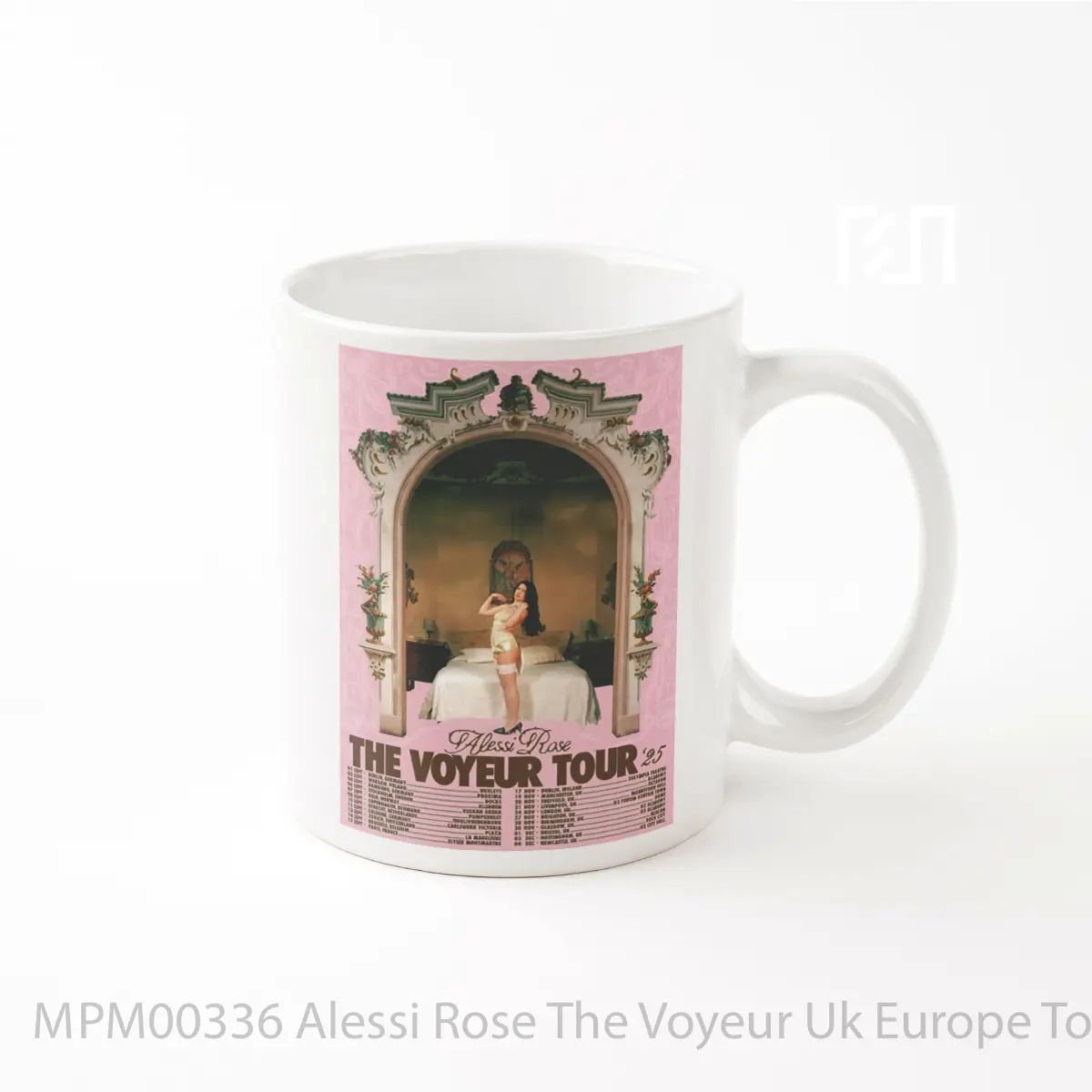 Mug Alessi Rose The Voyeur Uk Europe Tour 2025 MPM00336