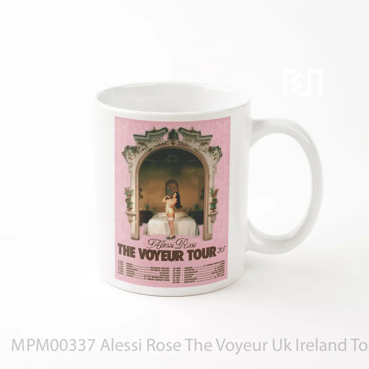 Mug Alessi Rose The Voyeur Uk Ireland Tour 2025 MPM00337