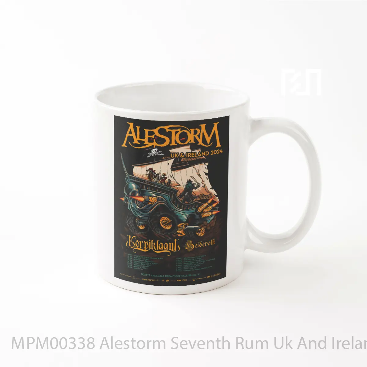 Mug Alestorm Seventh Rum Uk And Ireland Tour 2024 MPM00338
