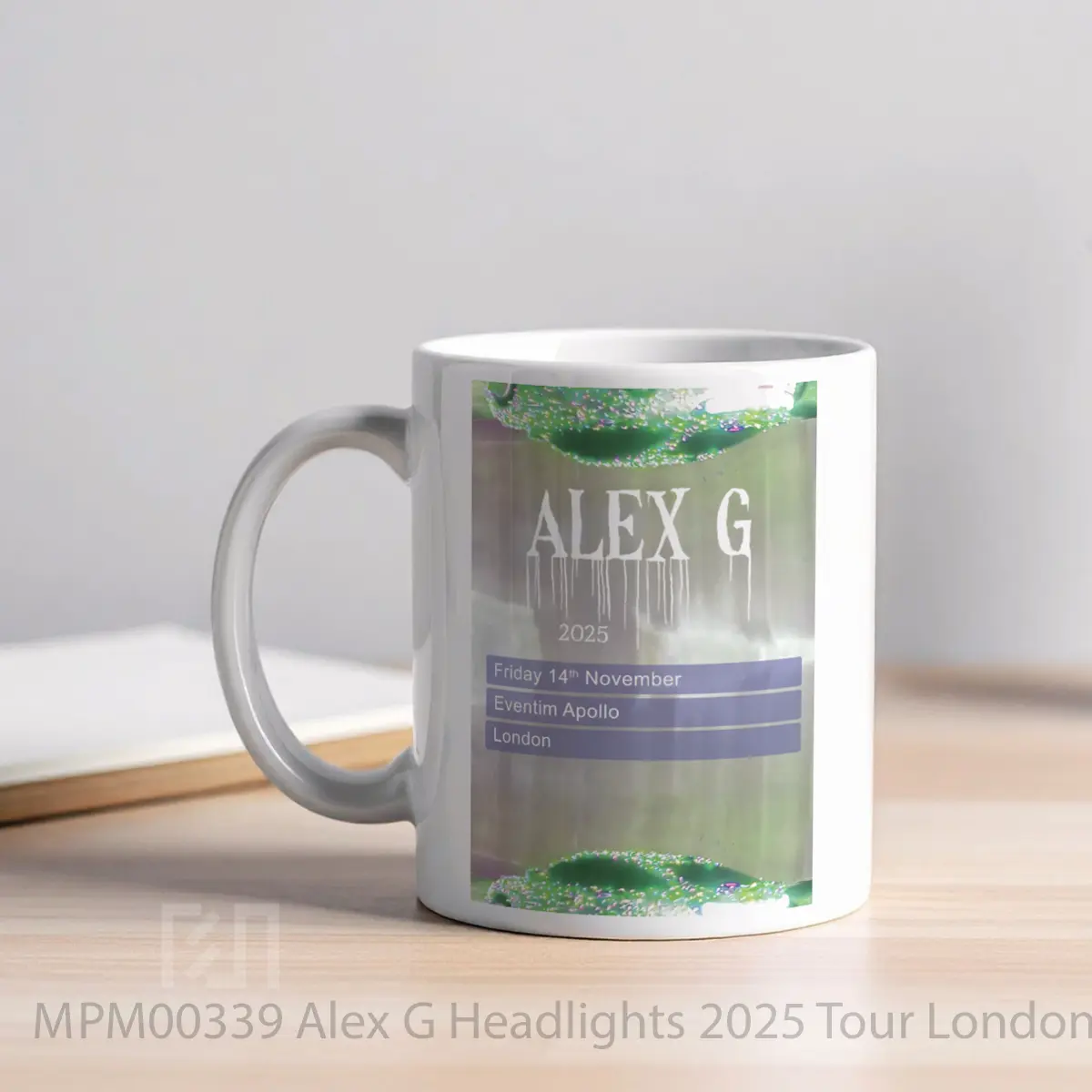 Mug Alex G Headlights 2025 Tour London Eventim Apollo MPM00339 - All-side / Desain