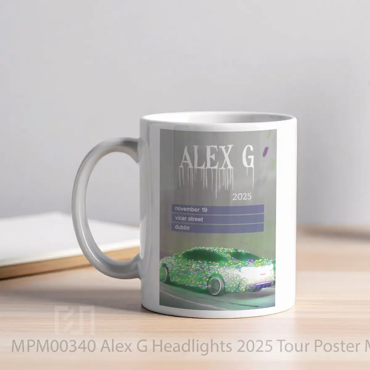 Mug Alex G Headlights 2025 Tour MPM00340 - All-side / Desain
