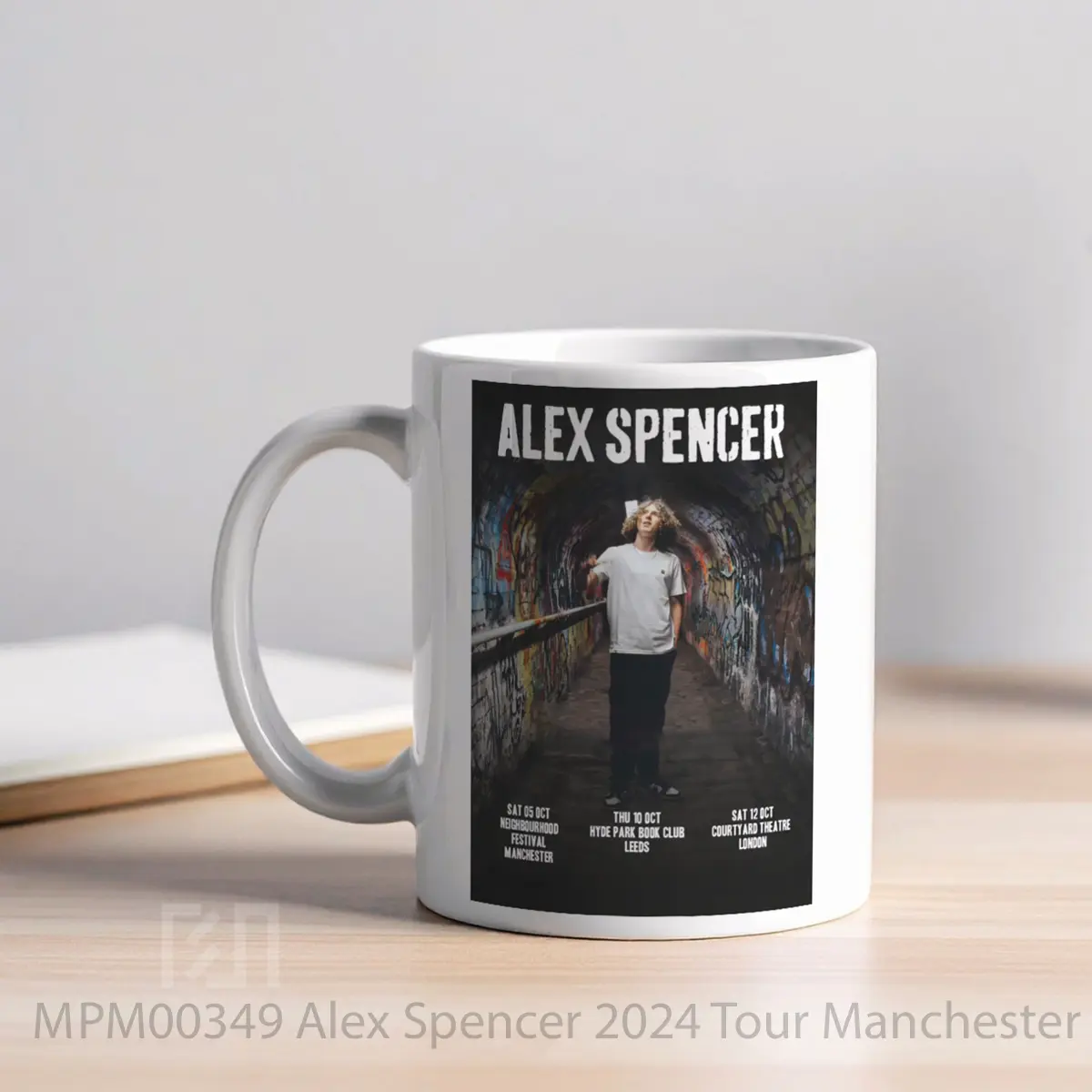 Mug Alex Spencer 2024 Tour Manchester London MPM00349 - All-side / Desain