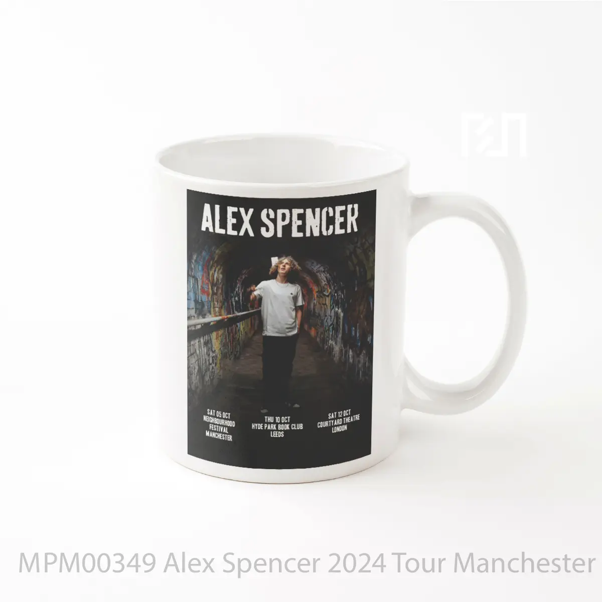 Mug Alex Spencer 2024 Tour Manchester London MPM00349