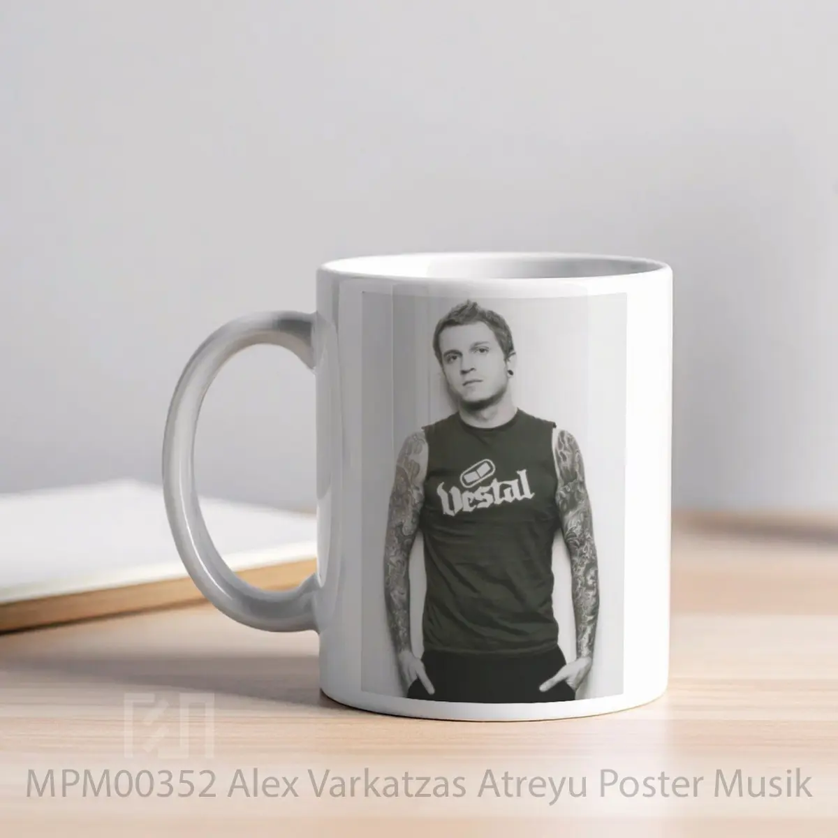 Mug Alex Varkatzas Atreyu MPM00352 - All-side / Desain