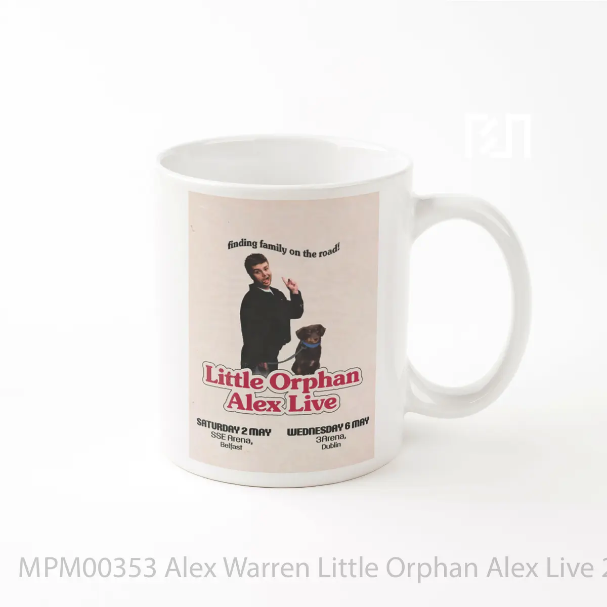 Mug Alex Warren Little Orphan Alex Live 2026 Ireland Tour MPM00353