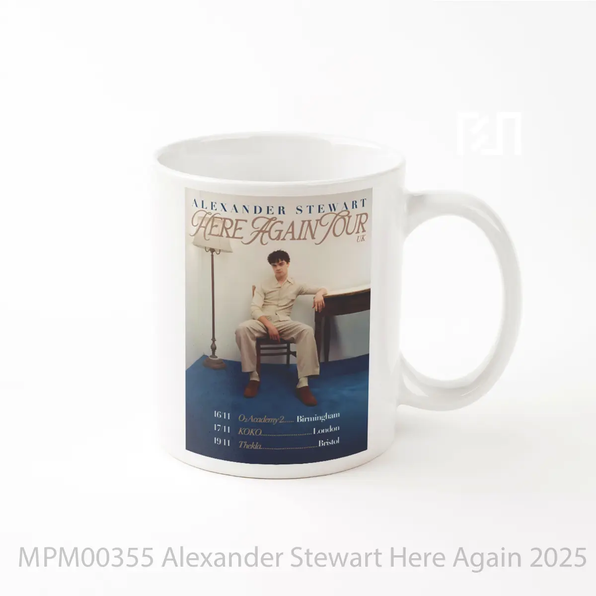 Mug Alexander Stewart Here Again 2025 Uk Tour MPM00355