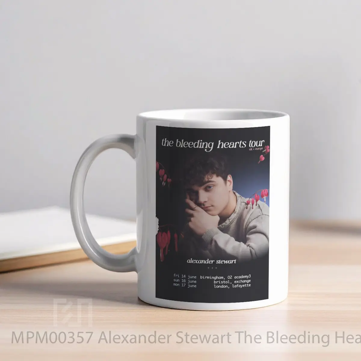 Mug Alexander Stewart The Bleeding Hearts Uk Tour 2024 MPM00357 - All-side / Desain