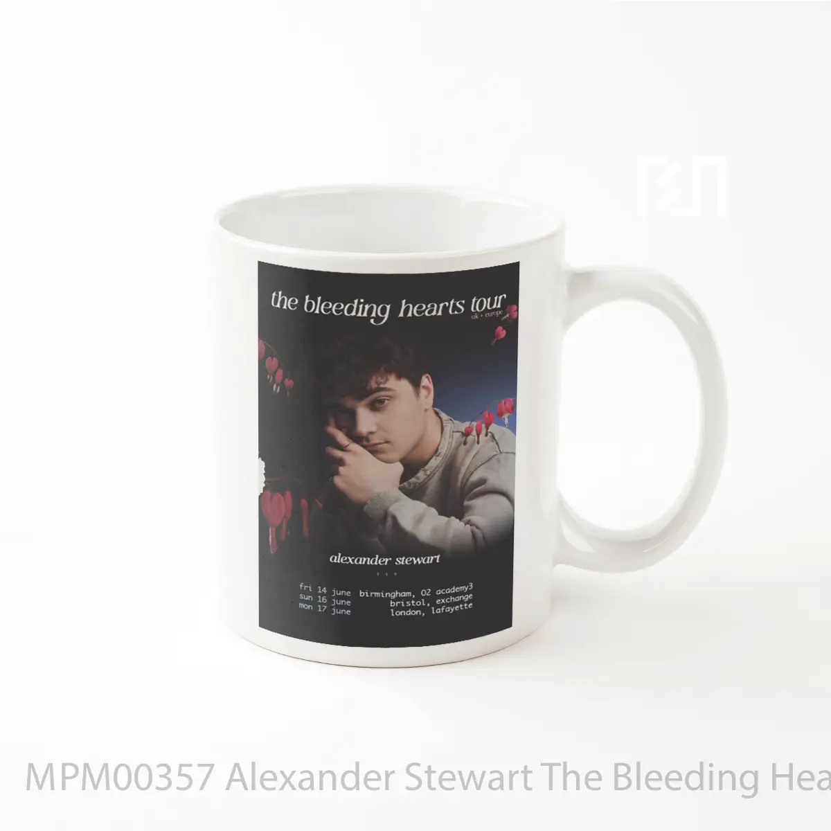 Mug Alexander Stewart The Bleeding Hearts Uk Tour 2024 MPM00357