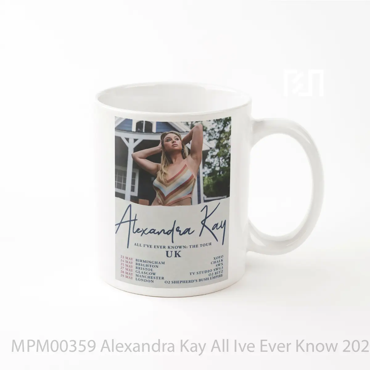 Mug Alexandra Kay All Ive Ever Know 2025 Uk Tour Post MPM00359