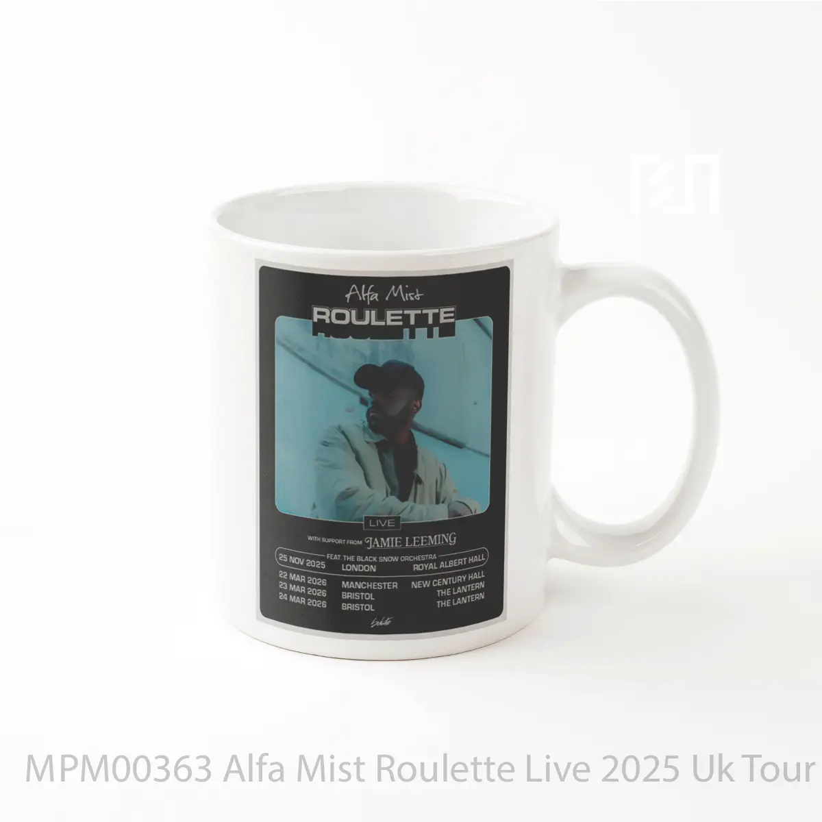 Mug Alfa Mist Roulette Live 2025 Uk Tour MPM00363