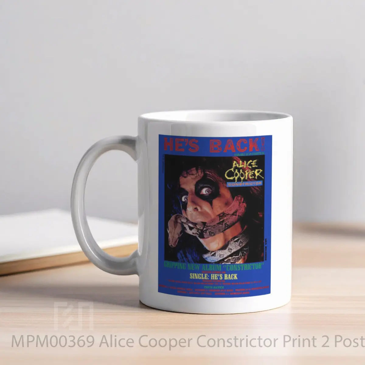 Mug Alice Cooper Constrictor Print 2 MPM00369 - All-side / Desain