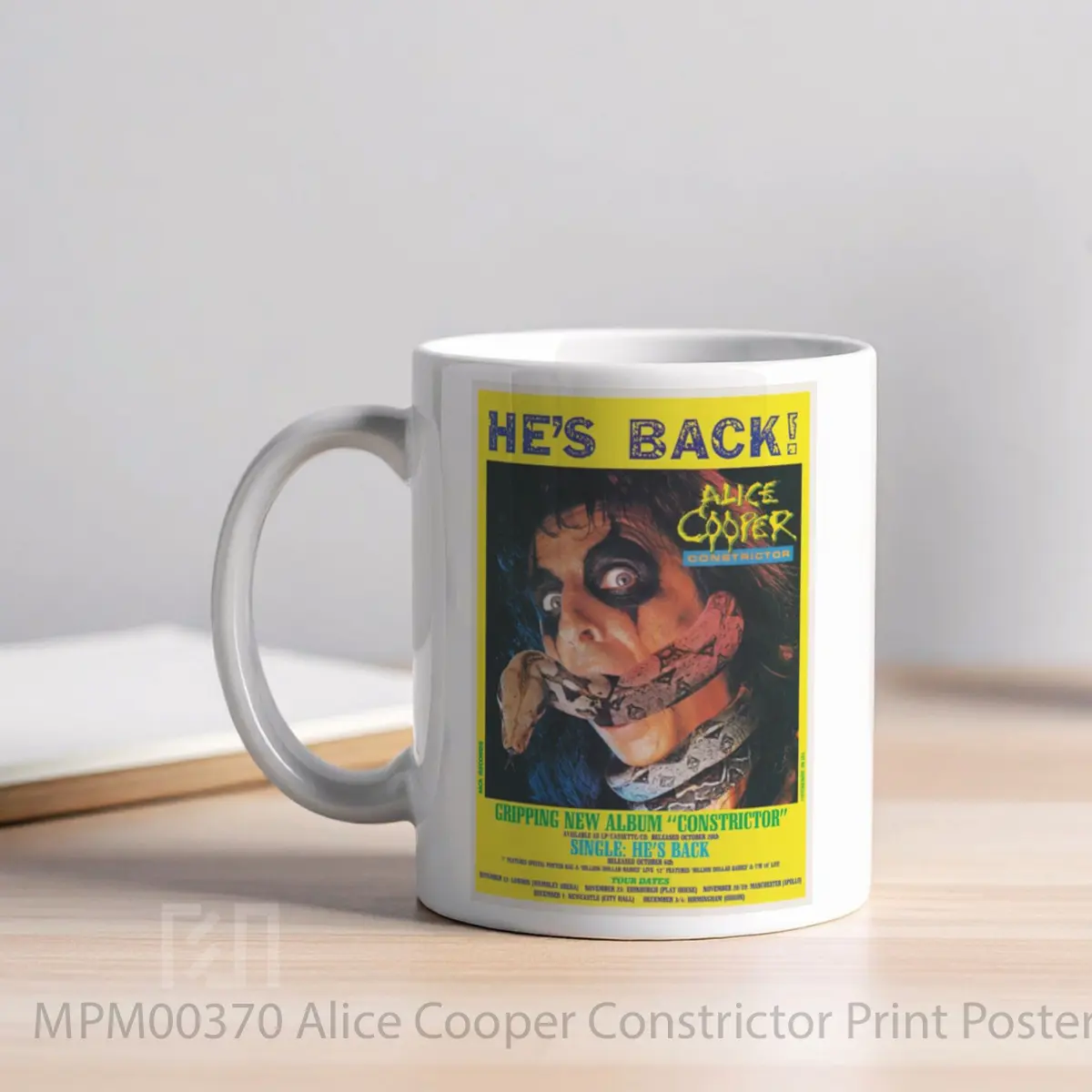 Mug Alice Cooper Constrictor Print MPM00370 - All-side / Desain