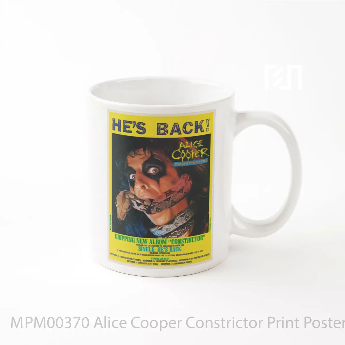 Mug Alice Cooper Constrictor Print MPM00370