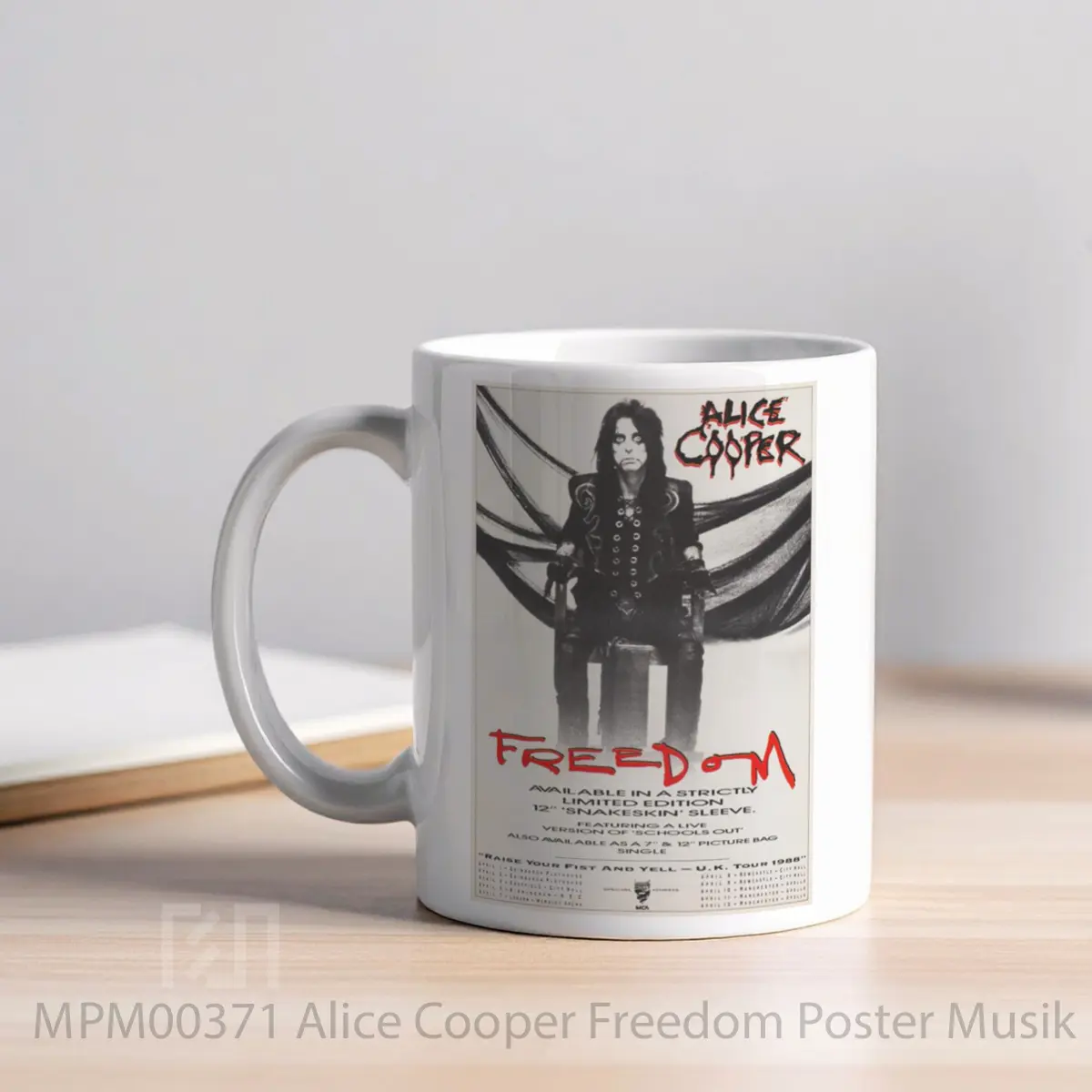 Mug Alice Cooper Freedom MPM00371 - All-side / Desain
