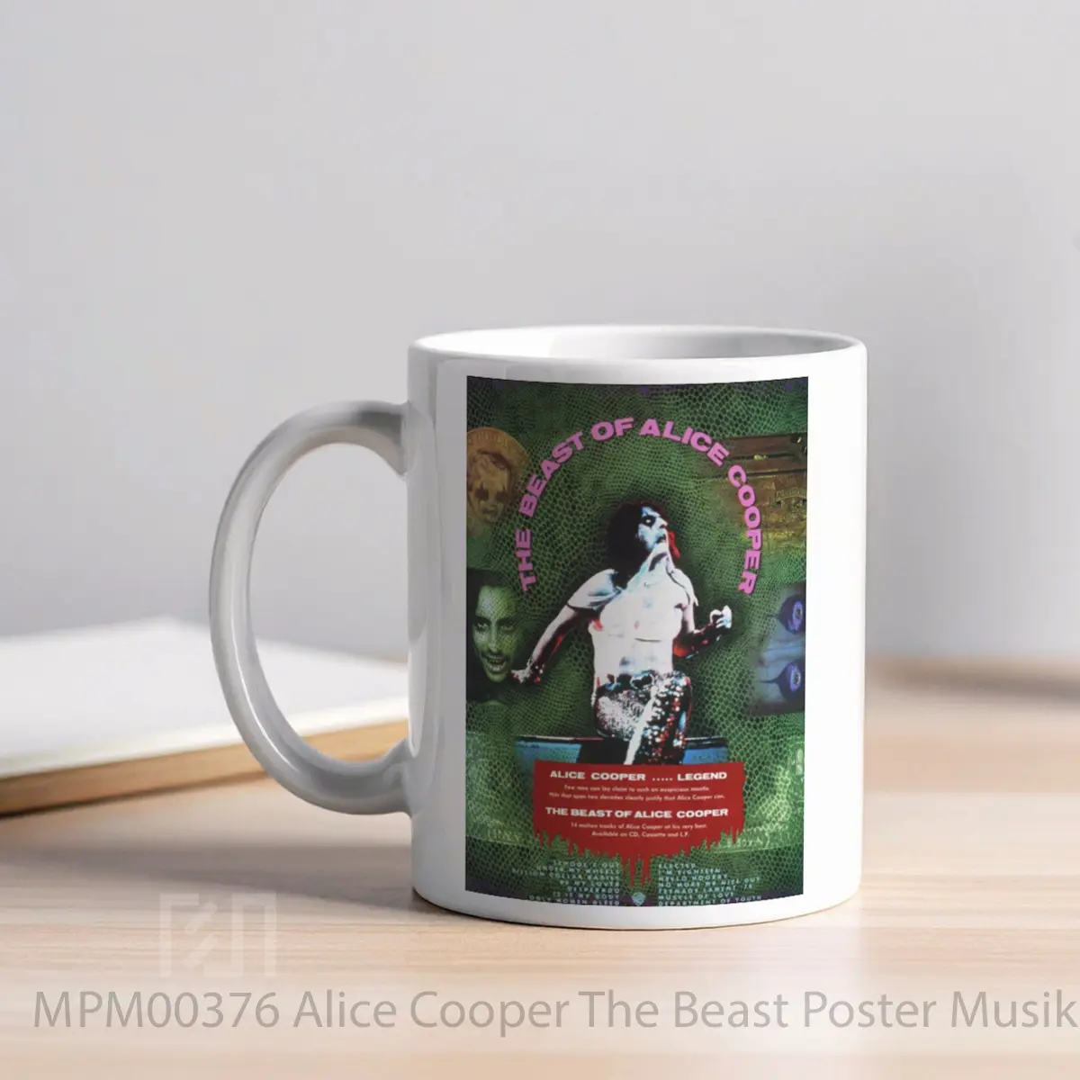 Mug Alice Cooper The Beast MPM00376 - All-side / Desain