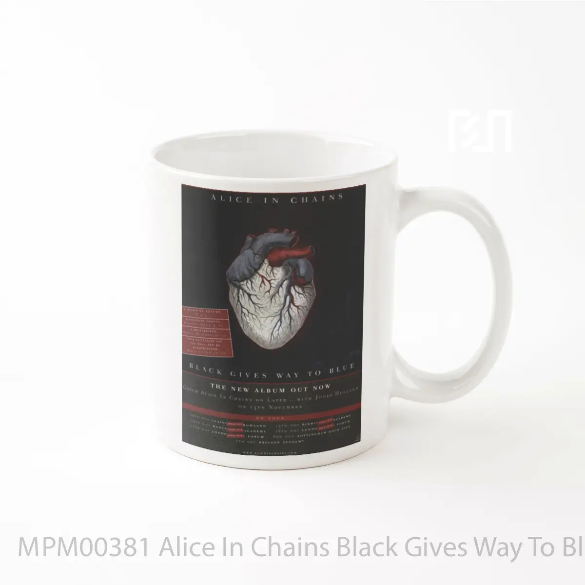 Mug Alice In Chains Black Gives Way To Blue MPM00381