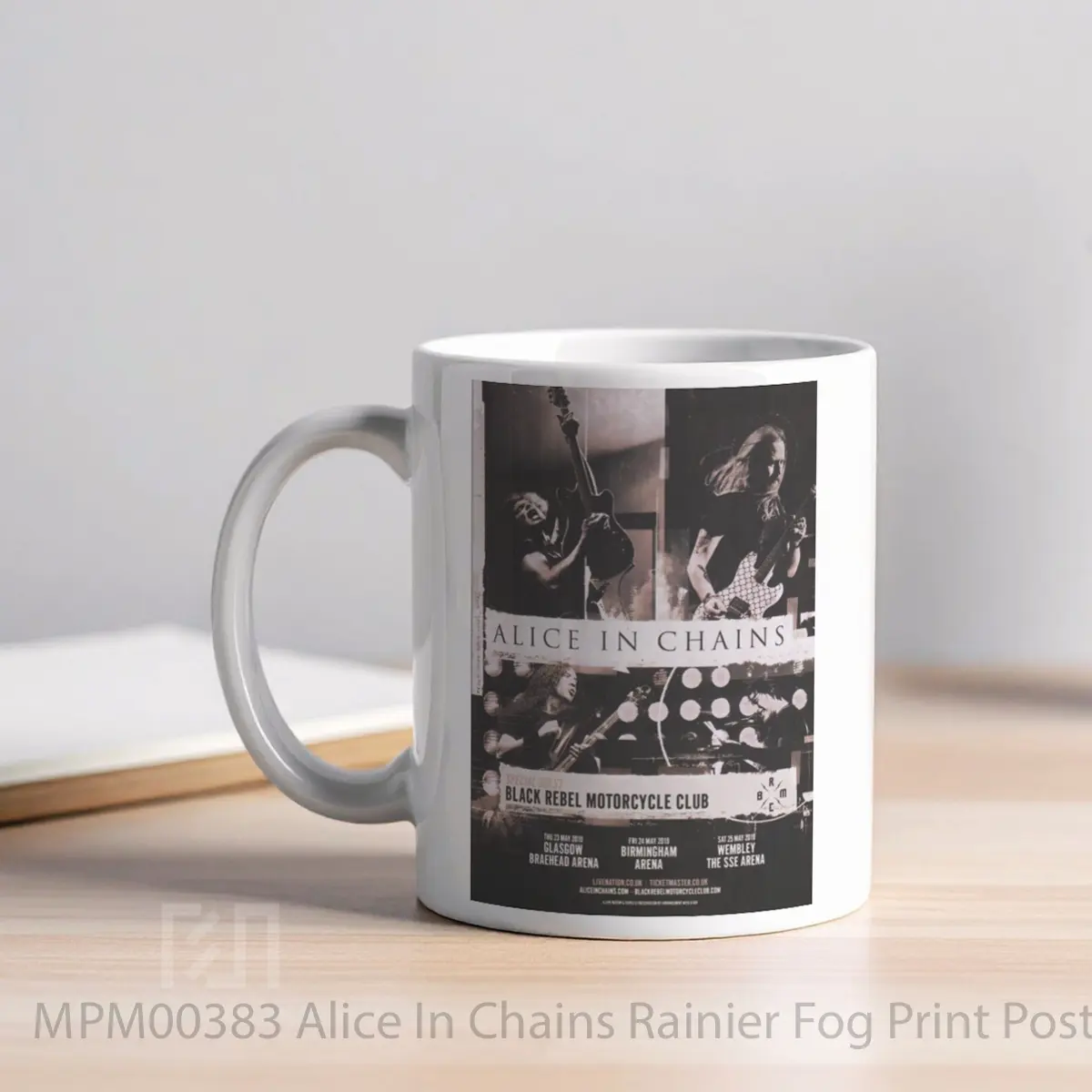 Mug Alice In Chains Rainier Fog Print MPM00383 - All-side / Desain