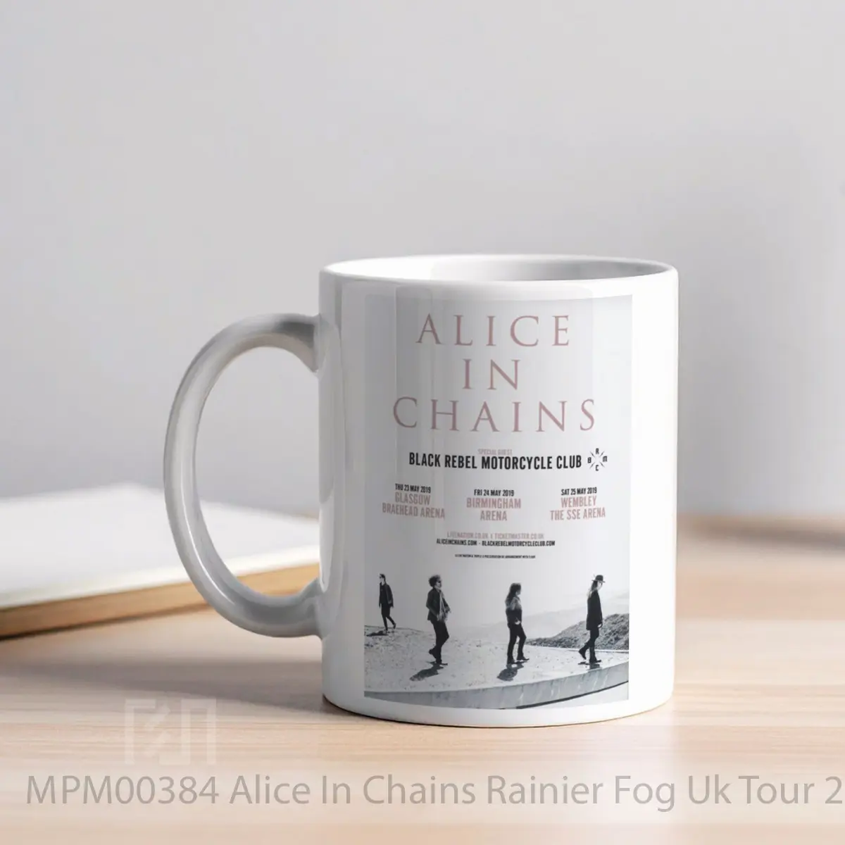 Mug Alice In Chains Rainier Fog Uk Tour 2019 MPM00384 - All-side / Desain