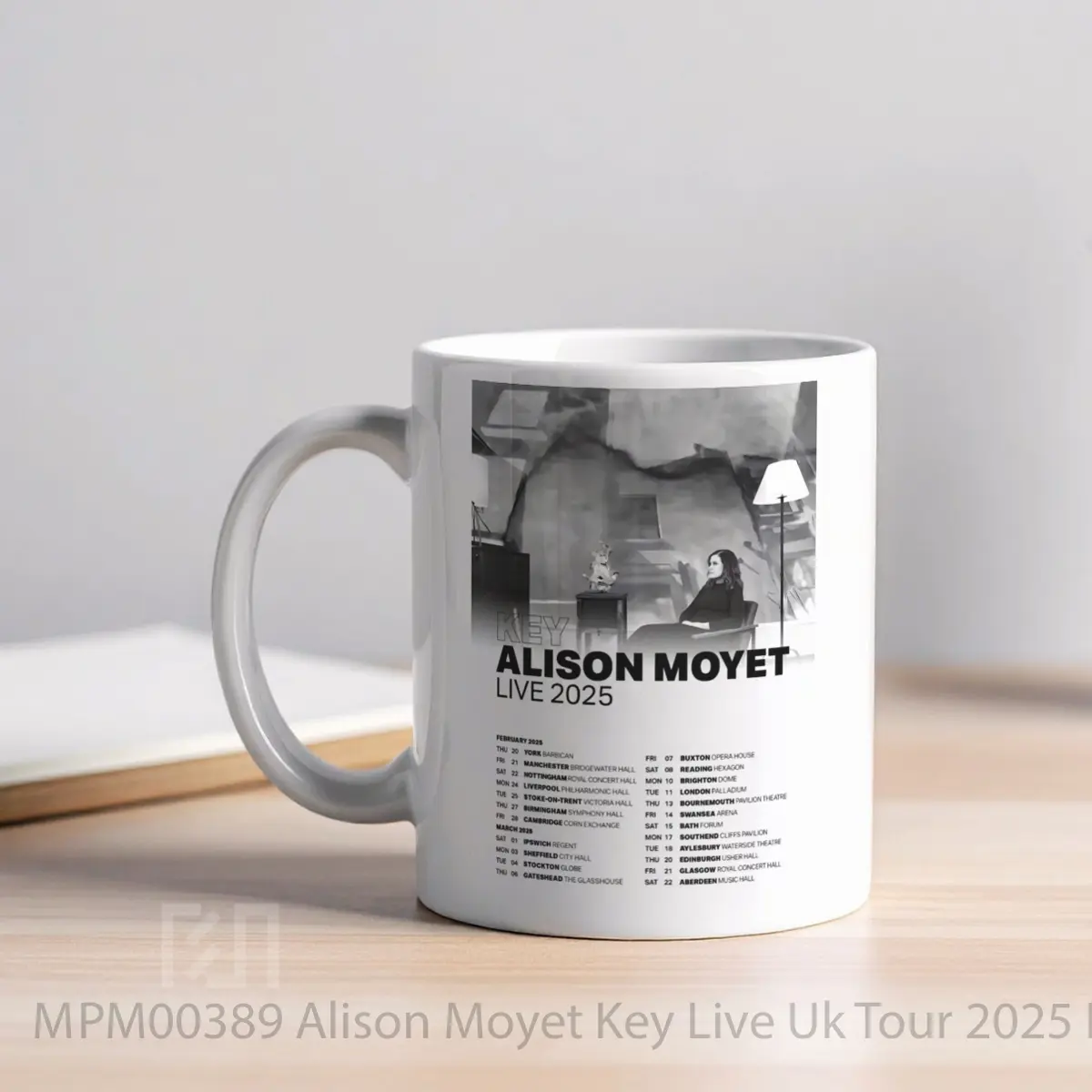 Mug Alison Moyet Key Live Uk Tour 2025 MPM00389 - All-side / Desain
