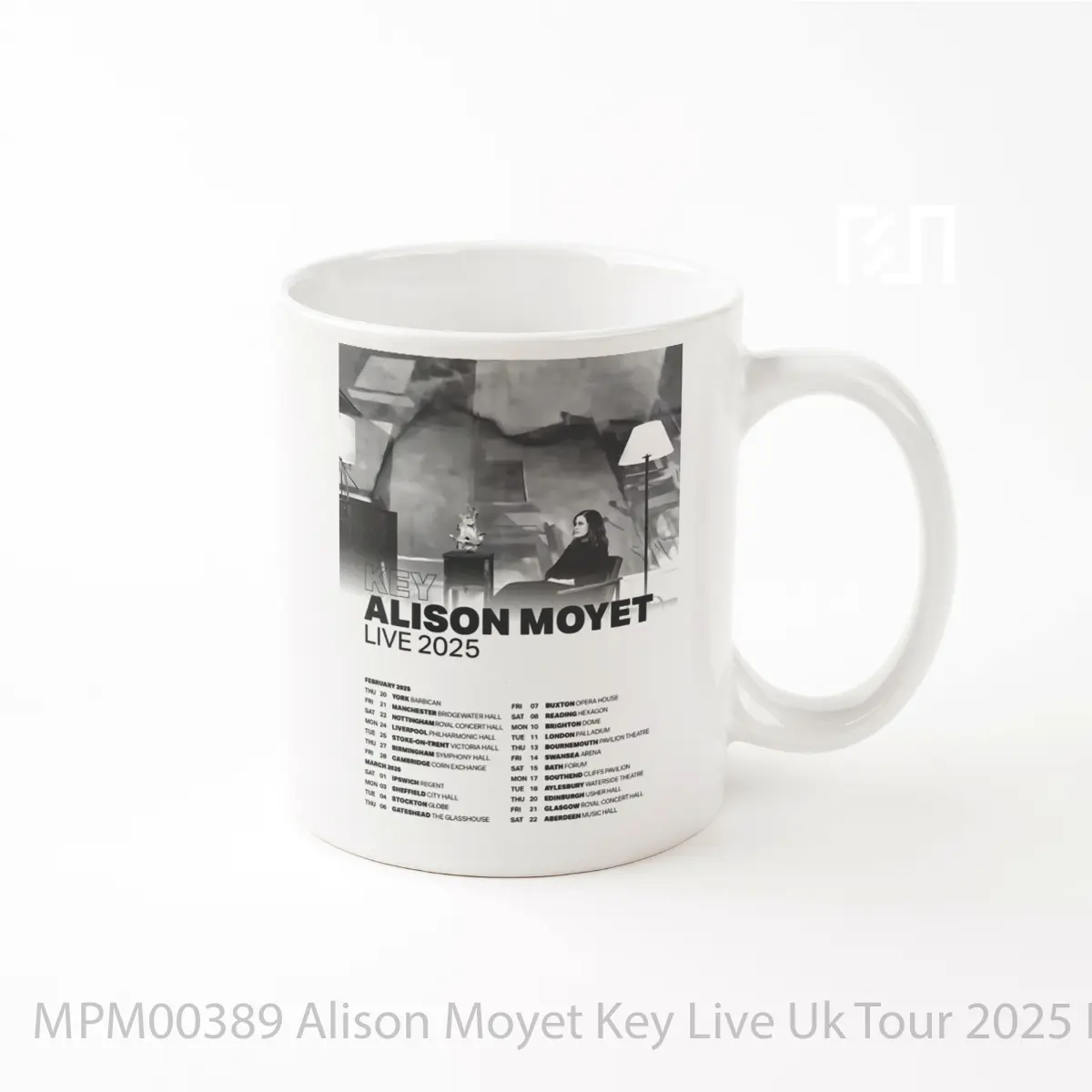 Mug Alison Moyet Key Live Uk Tour 2025 MPM00389