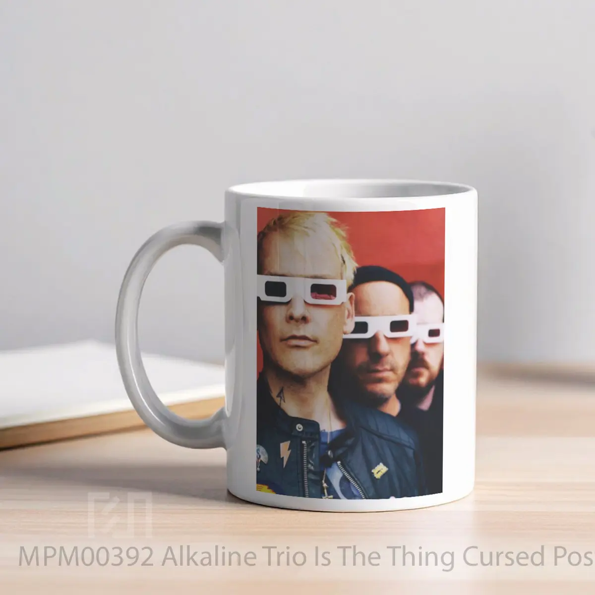Mug Alkaline Trio Is The Thing Cursed MPM00392 - All-side / Desain