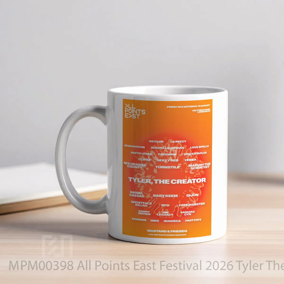 Mug All Points East Festival 2026 Tyler The Creator Guests MPM00398 - All-side / Desain