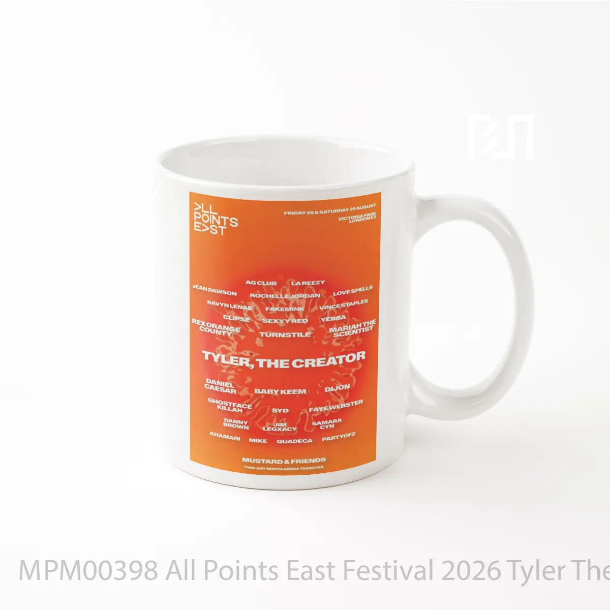 Mug All Points East Festival 2026 Tyler The Creator Guests MPM00398