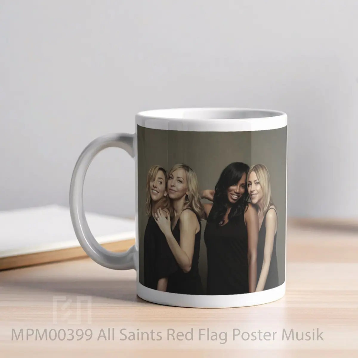 Mug All Saints Red Flag MPM00399 - All-side / Desain