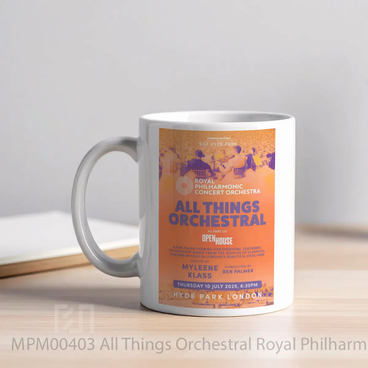 Mug All Things Orchestral Royal Philharmonic Concert O MPM00403 - All-side / Desain
