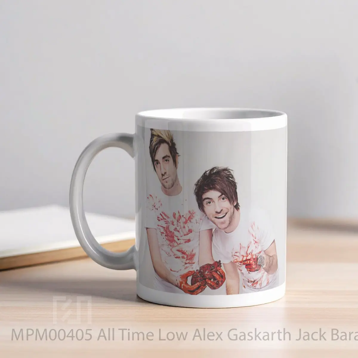 Mug All Time Low Alex Gaskarth Jack Baraka MPM00405 - All-side / Desain