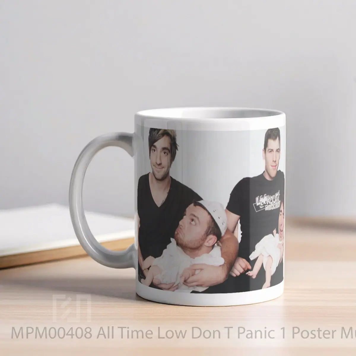 Mug All Time Low Don T Panic 1 MPM00408 - All-side / Desain
