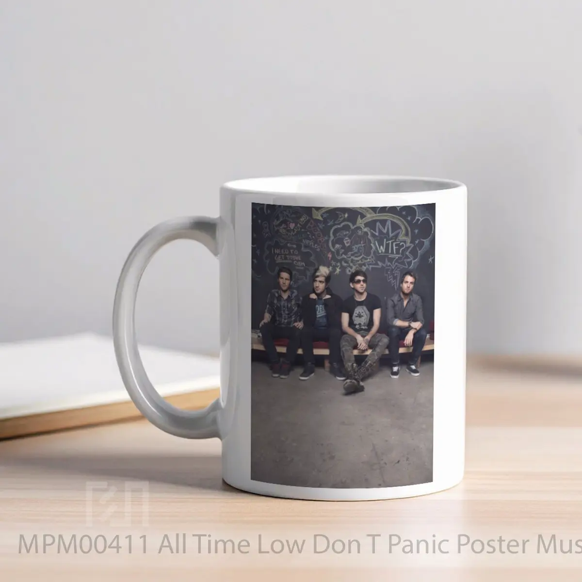 Mug All Time Low Don T Panic MPM00411 - All-side / Desain