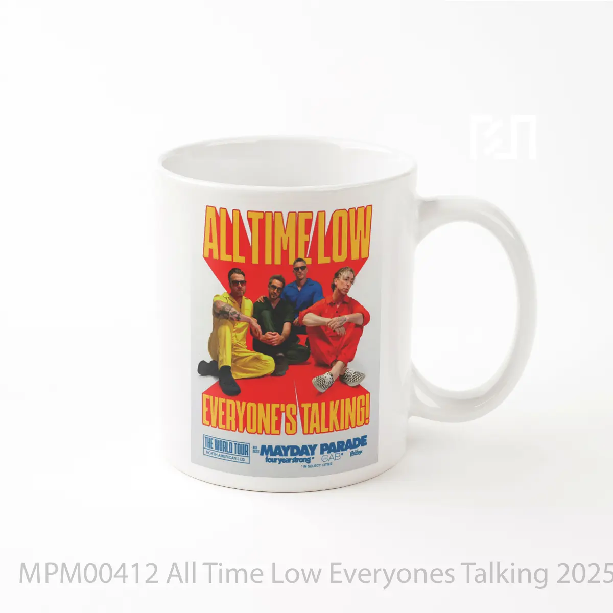 Mug All Time Low Everyones Talking 2025 World Tour P MPM00412