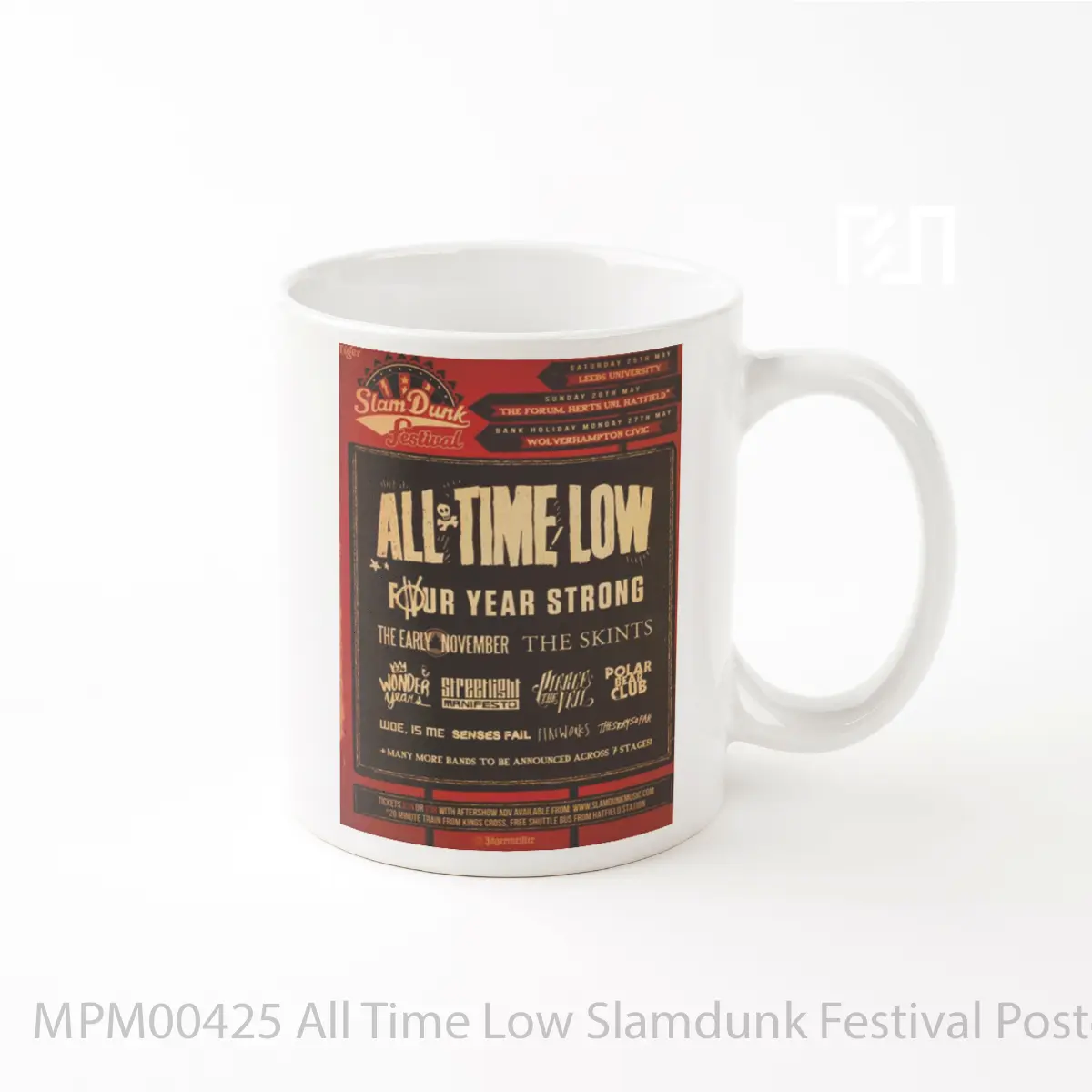 Mug All Time Low Slamdunk Festival MPM00425