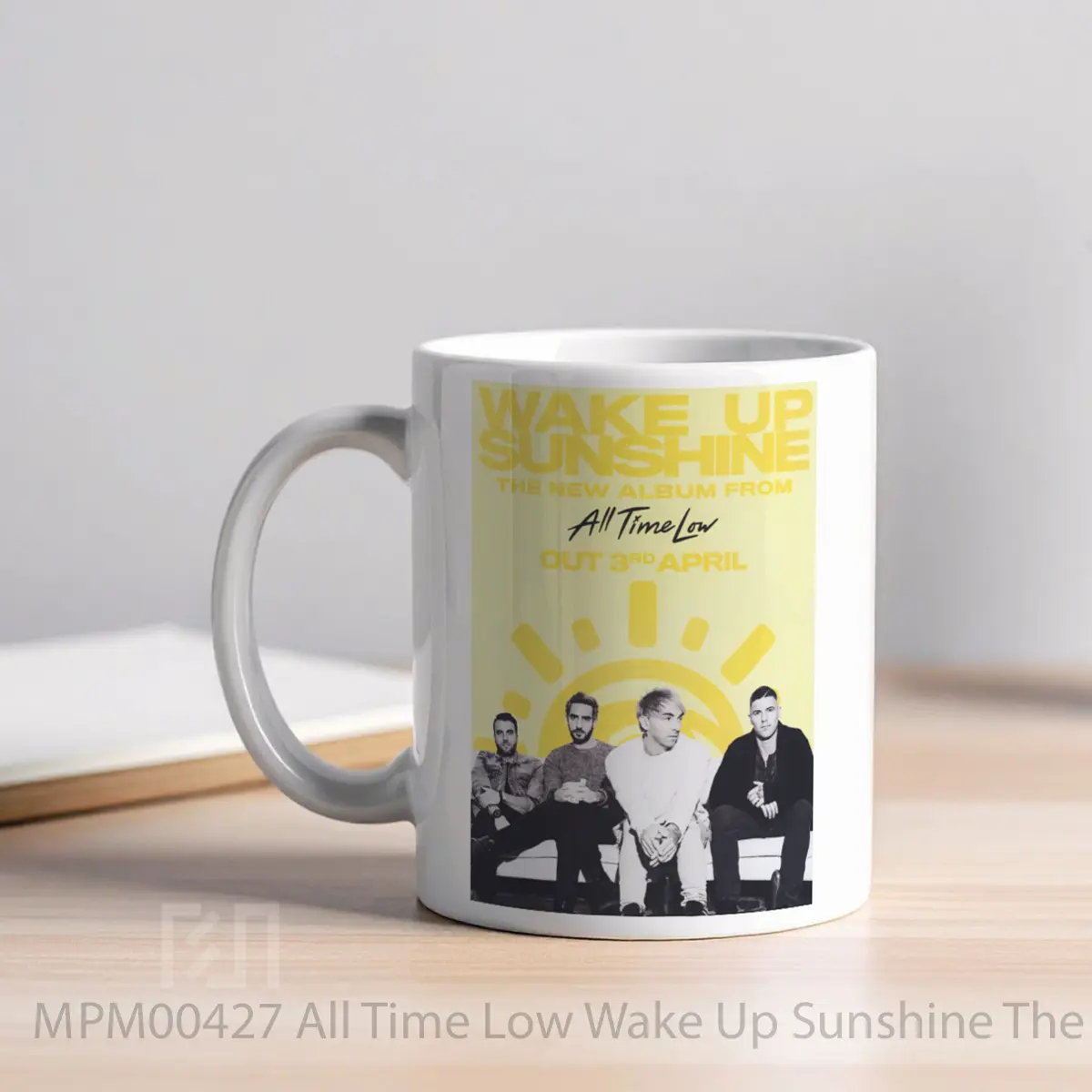 Mug All Time Low Wake Up Sunshine The New Album Post MPM00427 - All-side / Desain