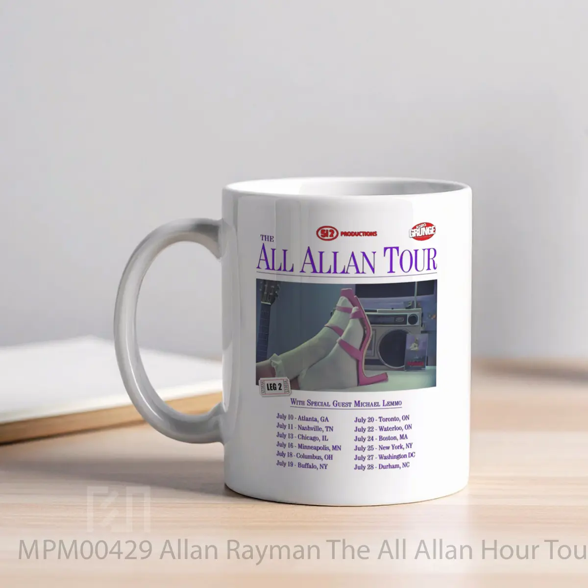 Mug Allan Rayman The All Allan Hour Tour 2024 North Am MPM00429 - All-side / Desain