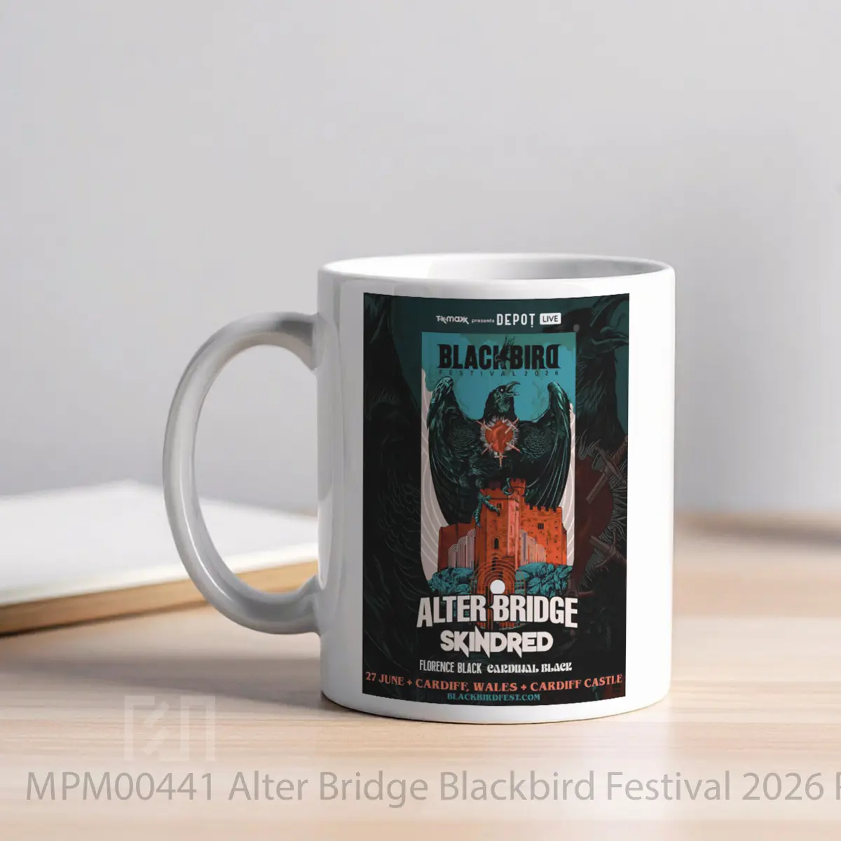 Mug Alter Bridge Blackbird Festival 2026 MPM00441 - All-side / Desain