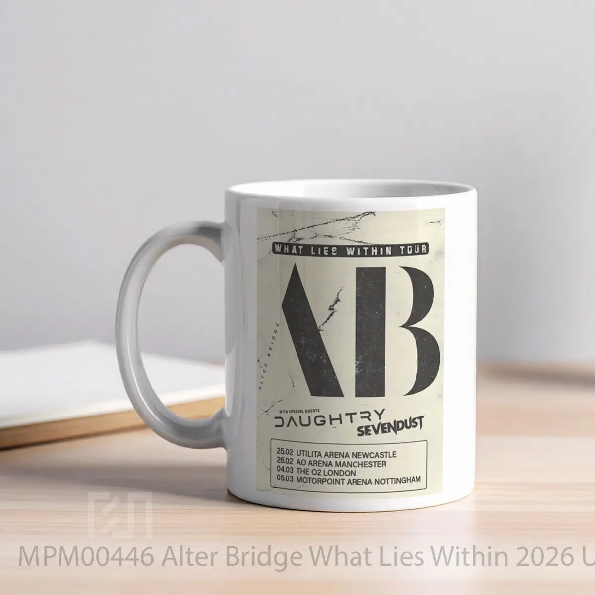 Mug Alter Bridge What Lies Within 2026 Uk Arena Tour P MPM00446 - All-side / Desain