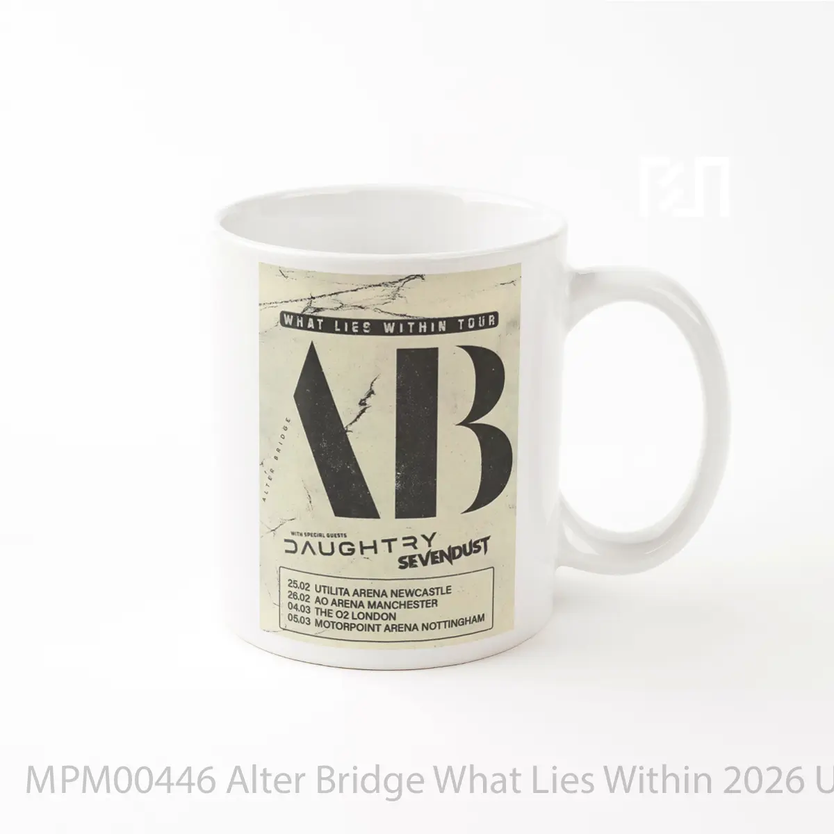 Mug Alter Bridge What Lies Within 2026 Uk Arena Tour P MPM00446
