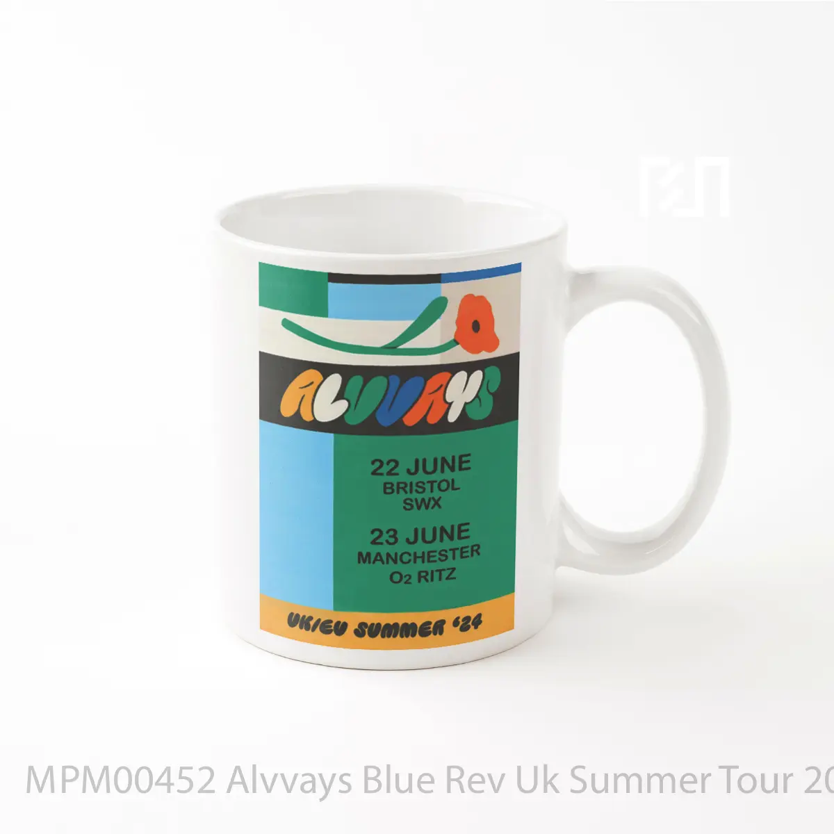 Mug Alvvays Blue Rev Uk Summer Tour 2024 MPM00452