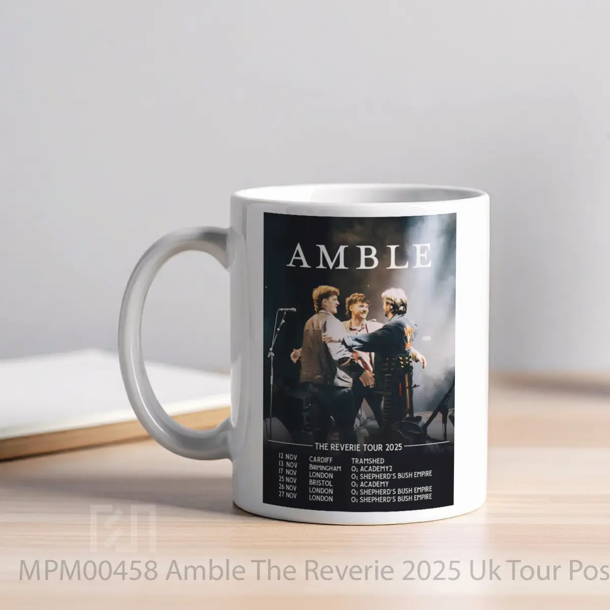 Mug Amble The Reverie 2025 Uk Tour MPM00458 - All-side / Desain