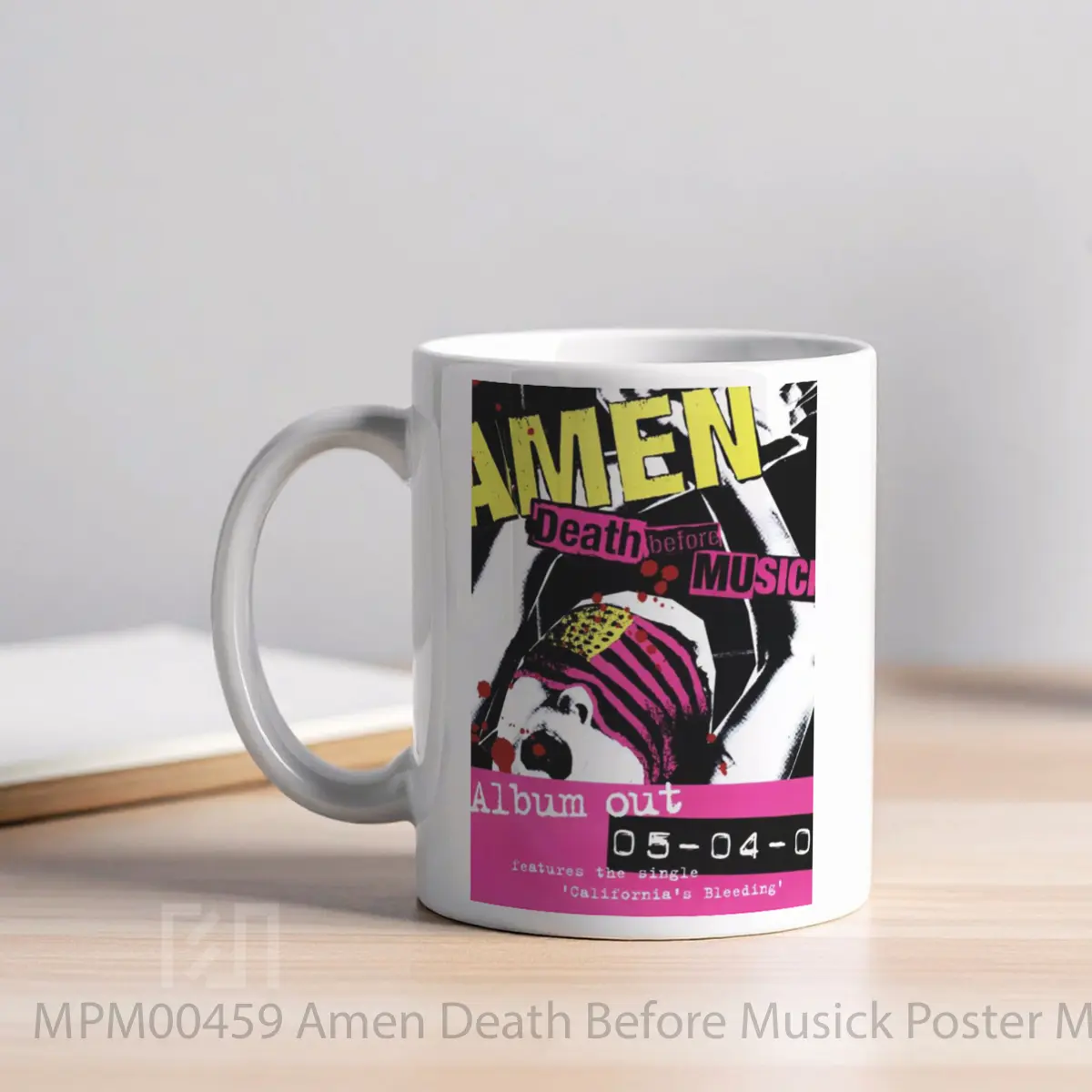 Mug Amen Death Before Musick MPM00459 - All-side / Desain