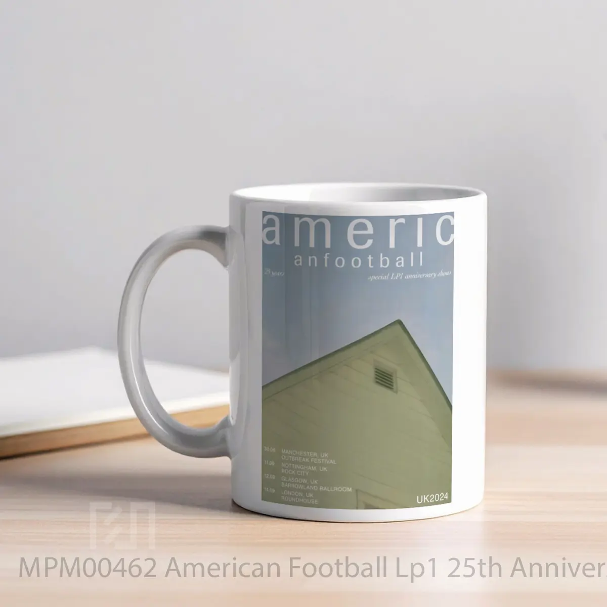 Mug American Football Lp1 25th Anniversary Uk Tour MPM00462 - All-side / Desain