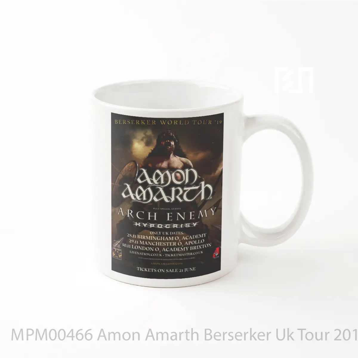 Mug Amon Amarth Berserker Uk Tour 2019 MPM00466