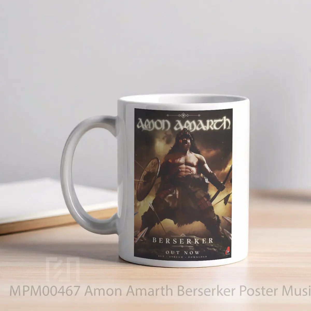 Mug Amon Amarth Berserker MPM00467 - All-side / Desain