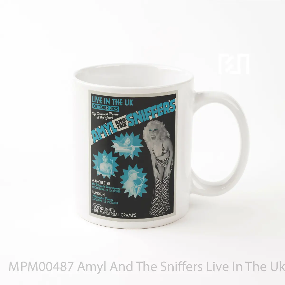 Mug Amyl And The Sniffers Live In The Uk Tour 2025 Manchester MPM00487