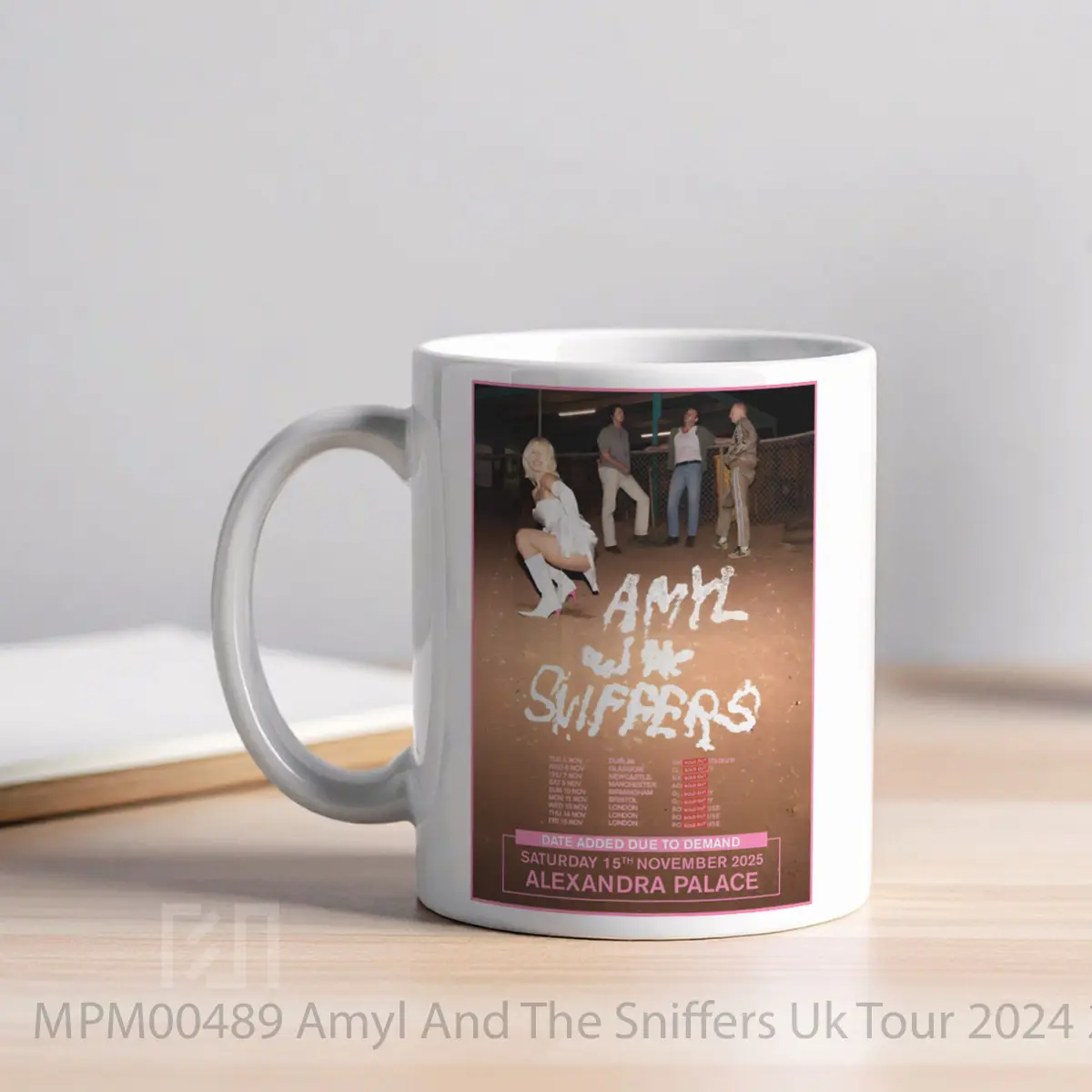Mug Amyl And The Sniffers Uk Tour 2024 2025 MPM00489 - All-side / Desain