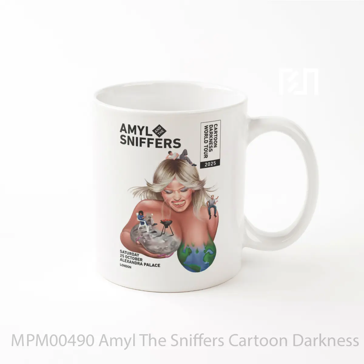 Mug Amyl The Sniffers Cartoon Darkness 2025 Uk Tour MPM00490